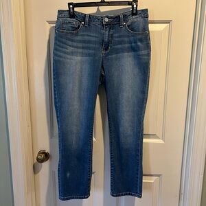 a.n.a Mid-Wash Cropped Women's Jeans